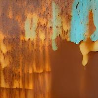 gecorrodeerd metaal roestig muur bord foto