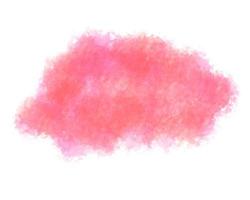 waterverf roze spandoek. warm kleur schilderij en plons. zomer of herfst achtergrond concept. abstract artwork illustratie. foto