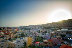 Nazareth Arabisch stad- in Israël foto