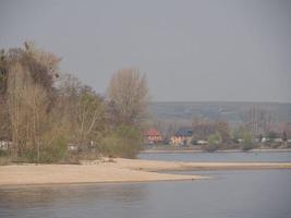 de rivier- Rijn in Duitsland foto