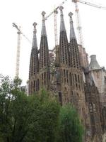 de stad barcelona in spanje foto