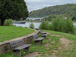 koblenz Bij de Rijn rivier- foto