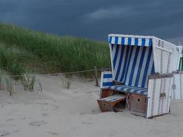 baltrum eiland in de noorden zee foto