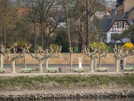 de rivier- Rijn in Duitsland foto