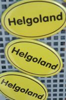 het eiland Helgoland foto