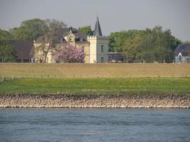 de rivier- Rijn in Duitsland foto