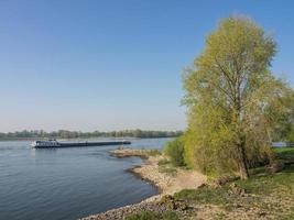 de rivier- Rijn in Duitsland foto