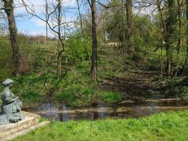 wandelen in de Duitse baumberge foto