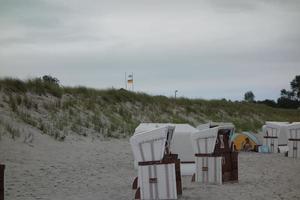 de eiland van zingst Bij de Baltisch zee foto