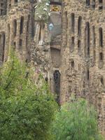 de stad barcelona in spanje foto