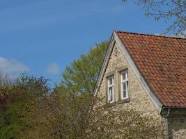 wandelen in de Duitse baumberge foto