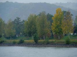 koblenz en de rivier- Rijn foto