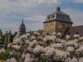 dorsten,duitsland,2021-the kasteel van lembeck in Duitsland foto