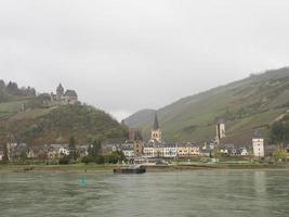 rivier- reis Aan de Rijn in Duitsland foto