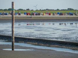 baltrum eiland in duitsland foto