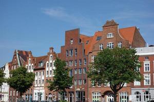 de stad van luebeck in Duitsland foto