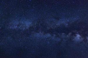 melkwegstelsel met sterren en ruimtestof in het heelal foto