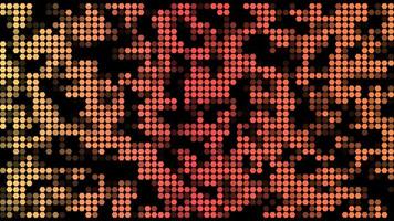 rood futuristische zeshoek technologie modern cel honingraat vorm patroon achtergrond behang kunst effect foto
