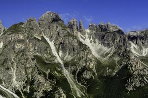 visie van de berg zadel kreuzjoch foto