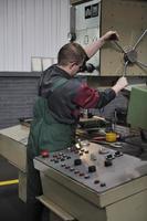 arbeiders mensen in fabriek foto