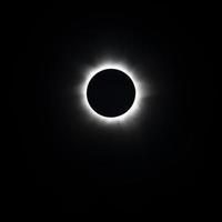 totaliteit, totale zonsverduistering foto