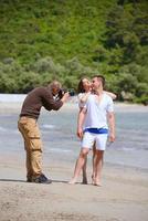 fotograaf nemen foto Aan strand