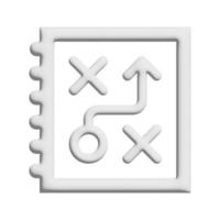 puzzel icoon 3d ontwerp voor toepassing en website presentatie foto
