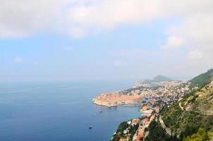 Dubrovnik landschap visie foto