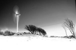 mooi hoor landschap over- de mooi hoor stad in Zweden foto