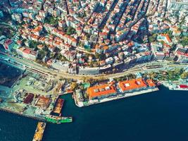 luchtfoto van istanbul foto