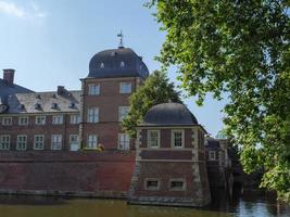 ahaus,duitsland,2021-ahaus kasteel in Duitsland foto