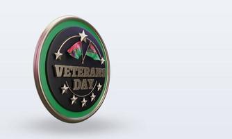 3d veteranen dag vanuatu renderen links visie foto
