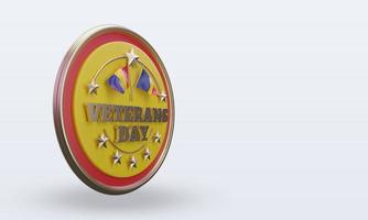 3d veteranen dag Roemenië renderen links visie foto