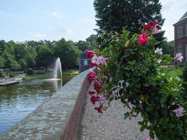 ahaus,duitsland,2021-ahaus kasteel in Duitsland foto