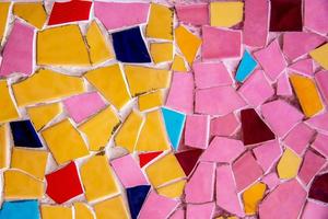 kleurrijk mozaïek- abstract achtergrond. foto