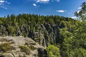 adrspach-teplice rotsen, Tsjechisch republiek foto