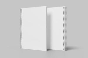 a5 spiraal notitieboekje blanco mockup foto