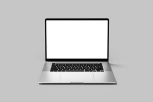 laptop scherm blanco mockup foto