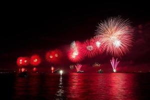 vuurwerk in Istanbul foto