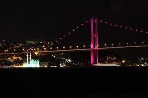Bosporus-brug in istanbul foto