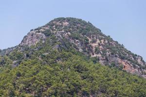 een heuvel in turkiye foto