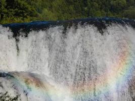 waterval landschap visie foto