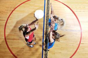 volleybal spel visie foto