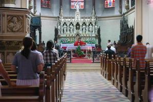 Bosnië, 2022 - kerk interieur visie foto