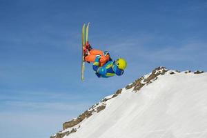 ski springen visie foto