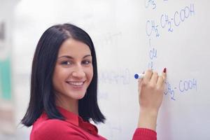 vrouw onderwijs portret foto