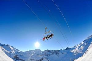 skilift uitzicht foto