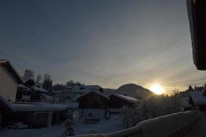 winter berglandschap foto