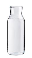 zuiver water glas fles geïsoleerd Aan wit achtergrond, gezondheidszorg en schoonheid hydratatie concept foto