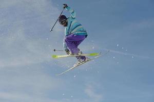 ski springen visie foto